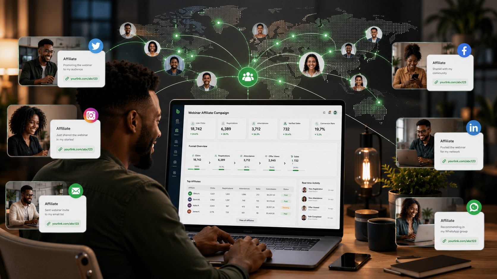 grow with webinar affiliate on bumbi
