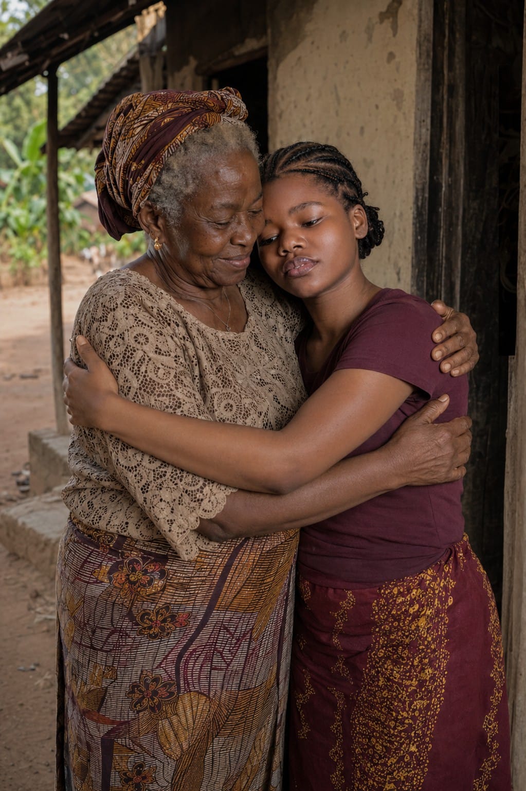 Amaka and Mama Ngozi in conversation