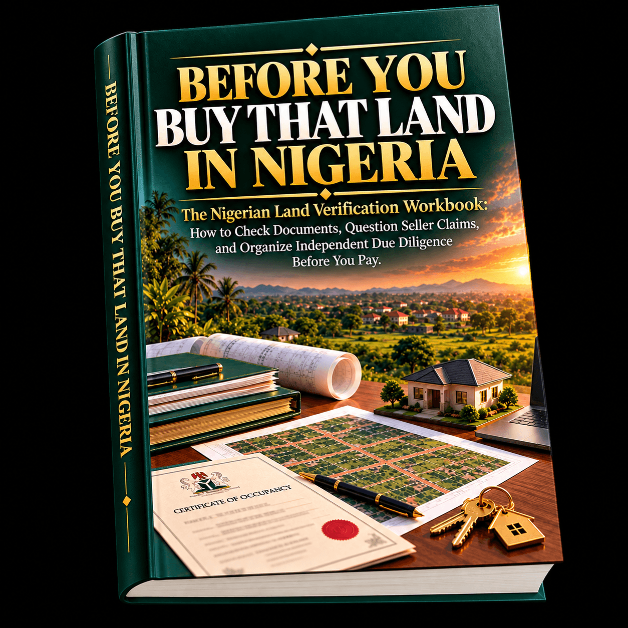 Before You Buy That Land in Nigeria workbook product mockup